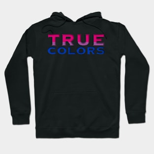 True Colors Bisexual Pride Flag Hoodie